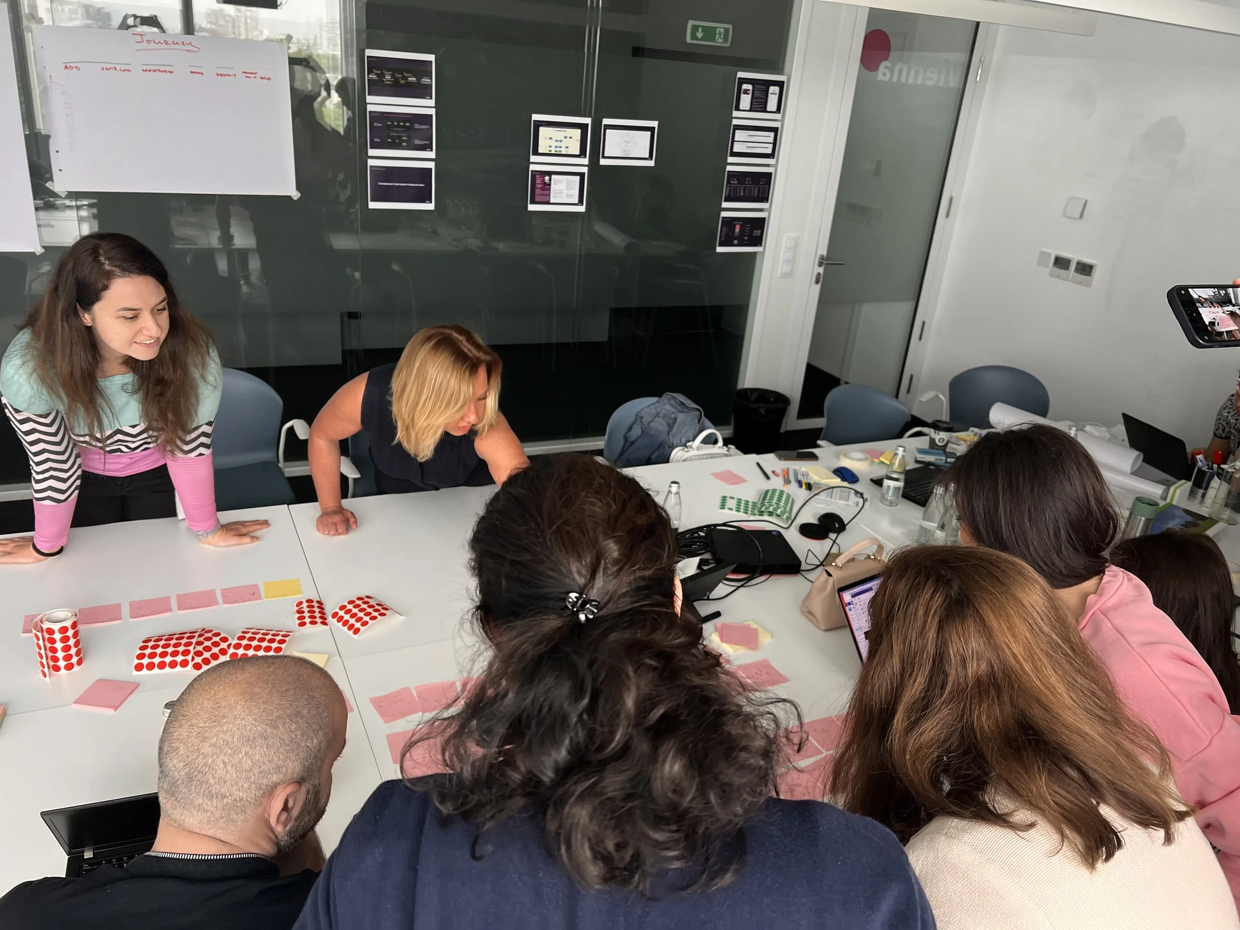 The UX Team fractional product design sprint in action